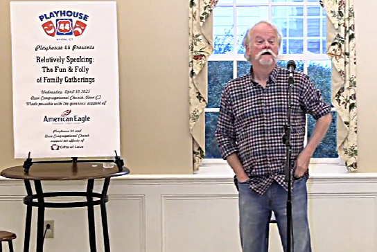 relatively speaking cover guy speaker